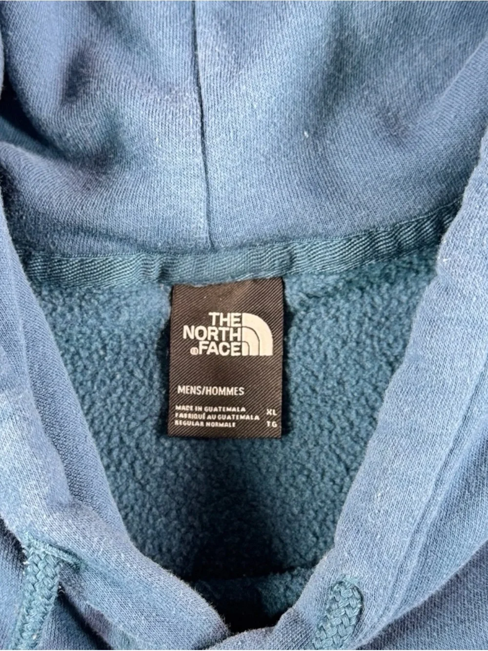 The North Face Men’s Half Dome Pullover Hoodie Blue Geometric Logo Size XL